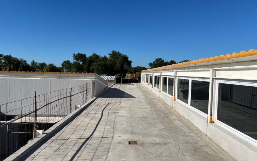 Cañada de Gómez: avanza la obra del nuevo Jardín de Infantes “Barrilete de Colores”