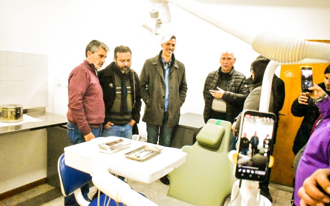 Puerto puso nuevamente en funcionamiento el consultorio odontológico en el renovado centro de salud de San Sebastián