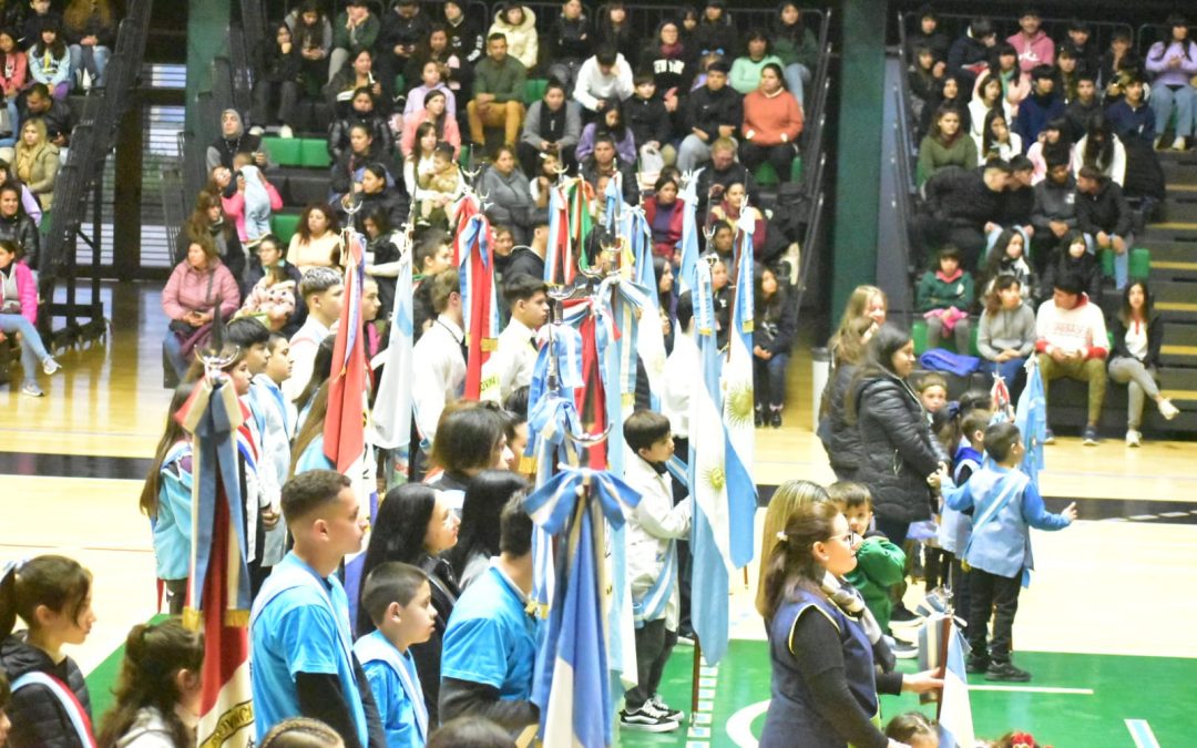 Puerto: los valores del General José de San Martín fueron homenajeados con un acto por el 174° Aniversario de su Paso a la Inmortalidad