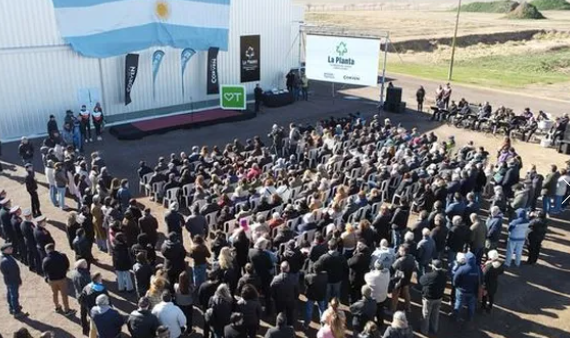 En un día considerado histórico Venado Tuerto inauguró la planta de tratamiento de residuos