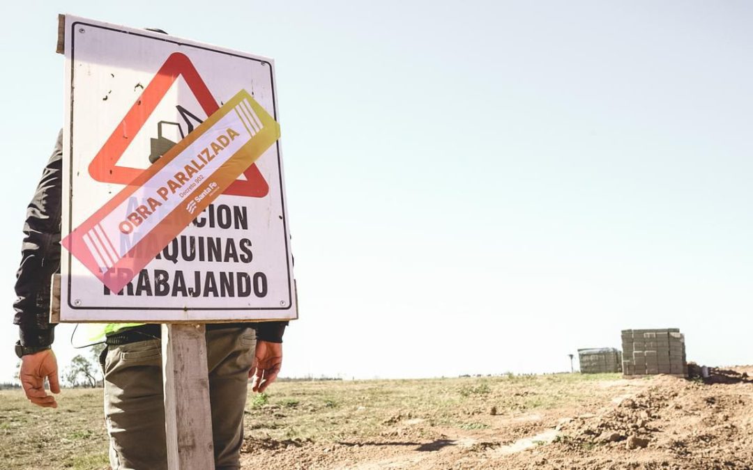 Provincia suspende obras en cuatro loteos del departamento Rosario