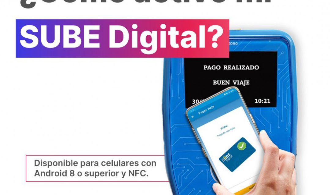 La Sube Digital llega al transporte provincial