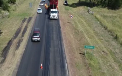 Un ciclista murió tras ser atropellado por un camión en la ruta 18, cerca de Álvarez