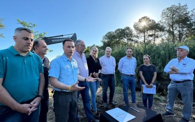 Provincia dio inicio a la obra de reacondicionamiento del Arroyo Frías