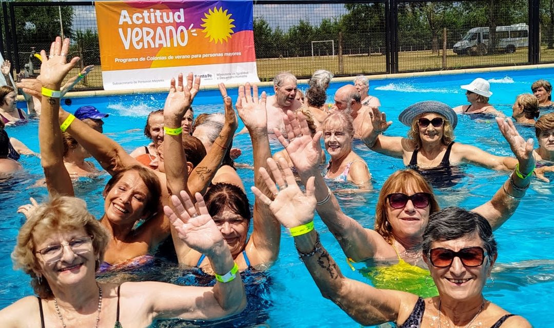 Actitud Verano: Provincia organizó un encuentro regional de las colonias de vacaciones para adultos mayores